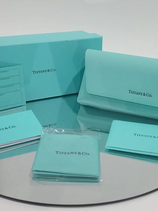 ?NEW TIFFANY & CO. TF4193B SUNGLASSES 55-17-140 ~ COA + TIFFANY CASE + BOX main image 10